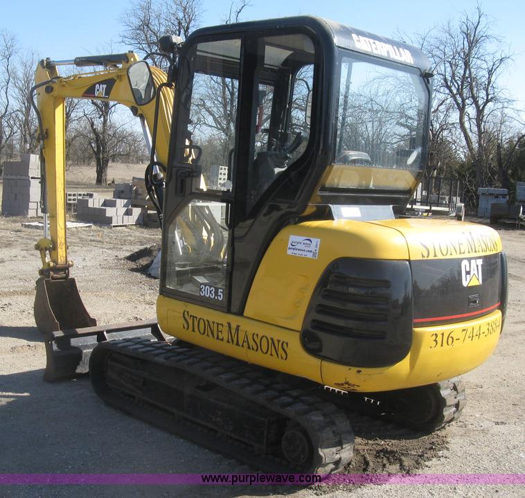 image for item K2971 2000 Caterpillar 303.5 compact excavator