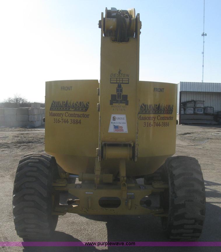 image for item K2973 Grove G boom lift