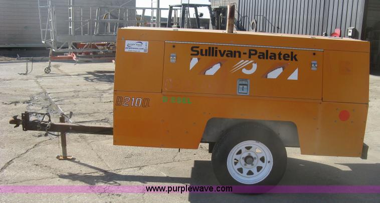 image for item K2975 Sullivan-palatek D210Q air compressor