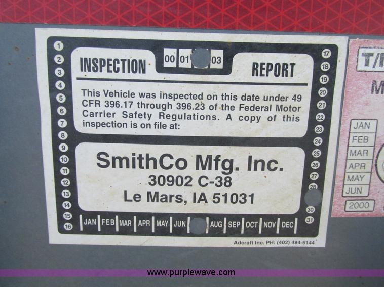 image for item K5003 2002 Smith side dump trailer