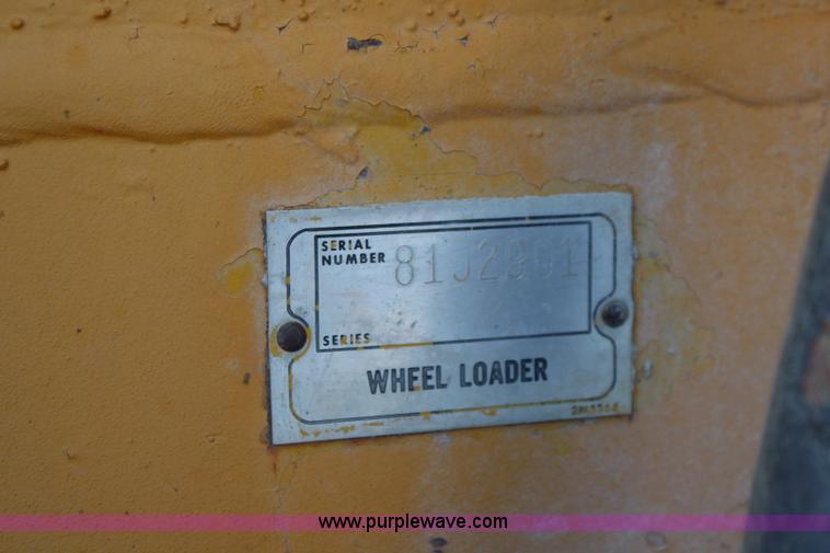 image for item K6753 1970 Caterpillar 950 wheel loader