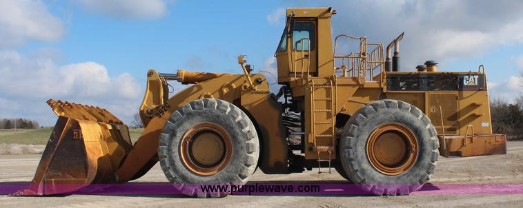 image for item K6754 1983 Caterpillar 992C wheel loader