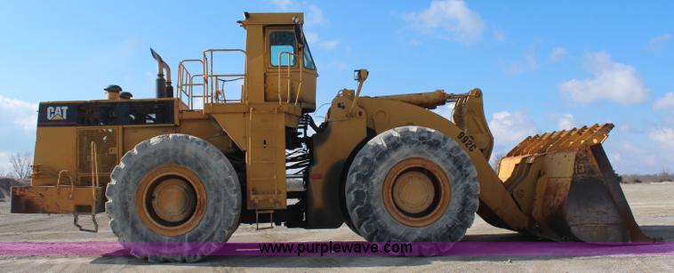 image for item K6754 1983 Caterpillar 992C wheel loader