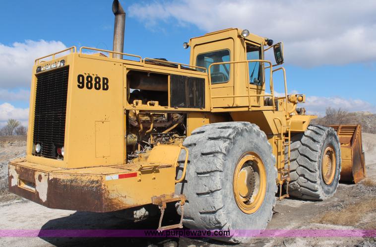 image for item K6755 1979 Caterpillar 988B wheel loader
