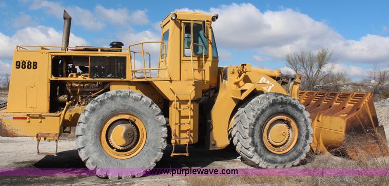 image for item K6755 1979 Caterpillar 988B wheel loader