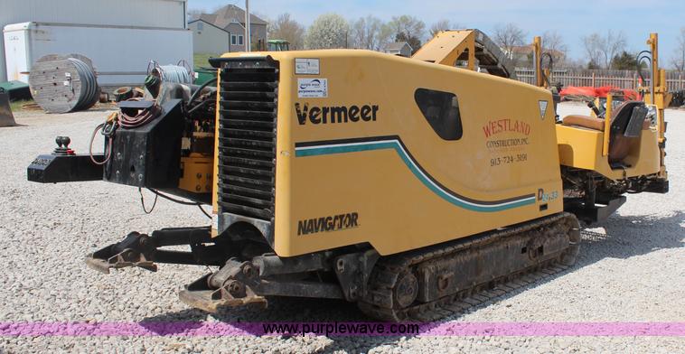 image for item K6763 2001 Vermeer D24X33 directional drill