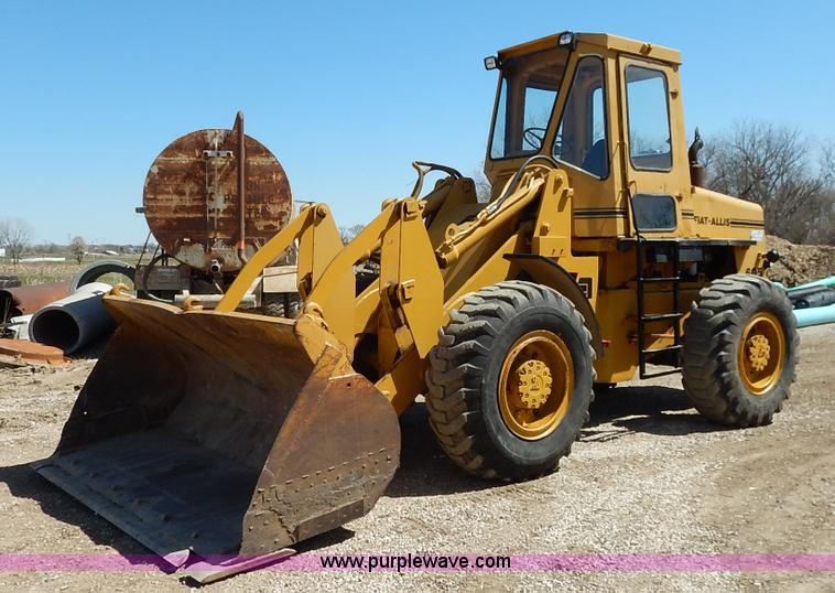 image for item K7031 Fiat-Allis 605 wheel loader