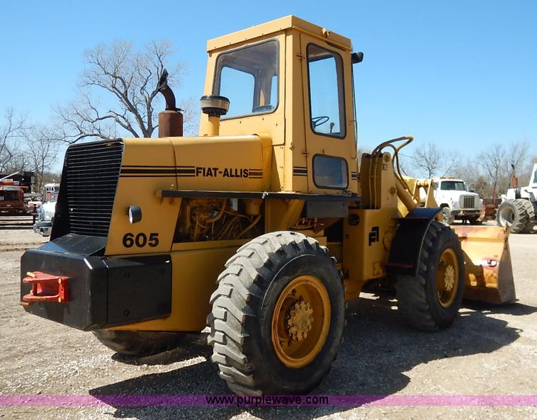 image for item K7031 Fiat-Allis 605 wheel loader