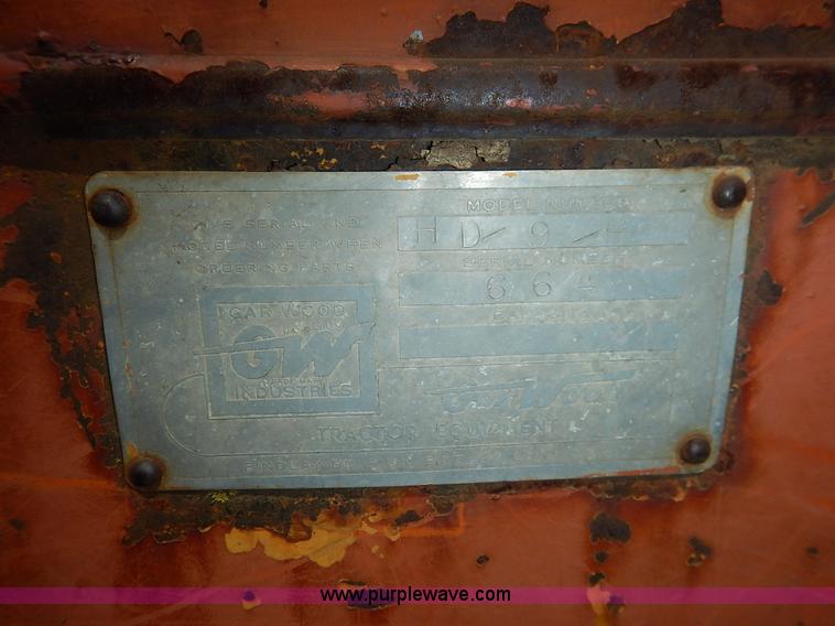 image for item K7330 Allis Chalmers HD9 dozer