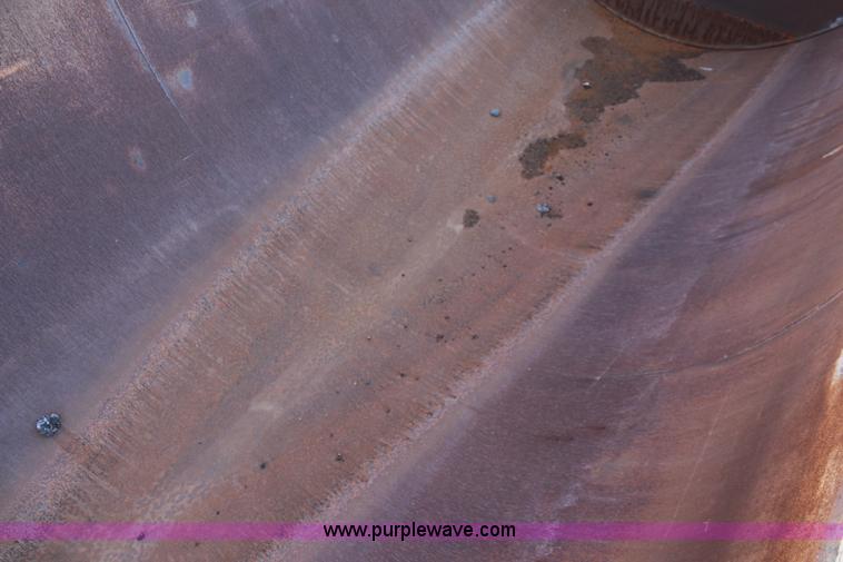 image for item K8769 2002 Travis barrel bed end dump trailer