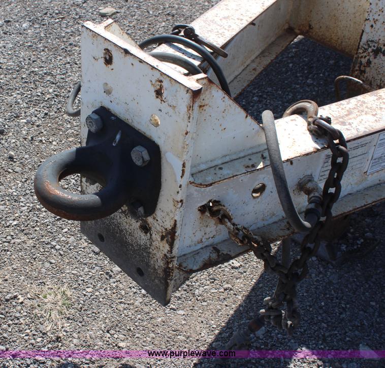 image for item K8961 1986 Trail King tilt deck trailer