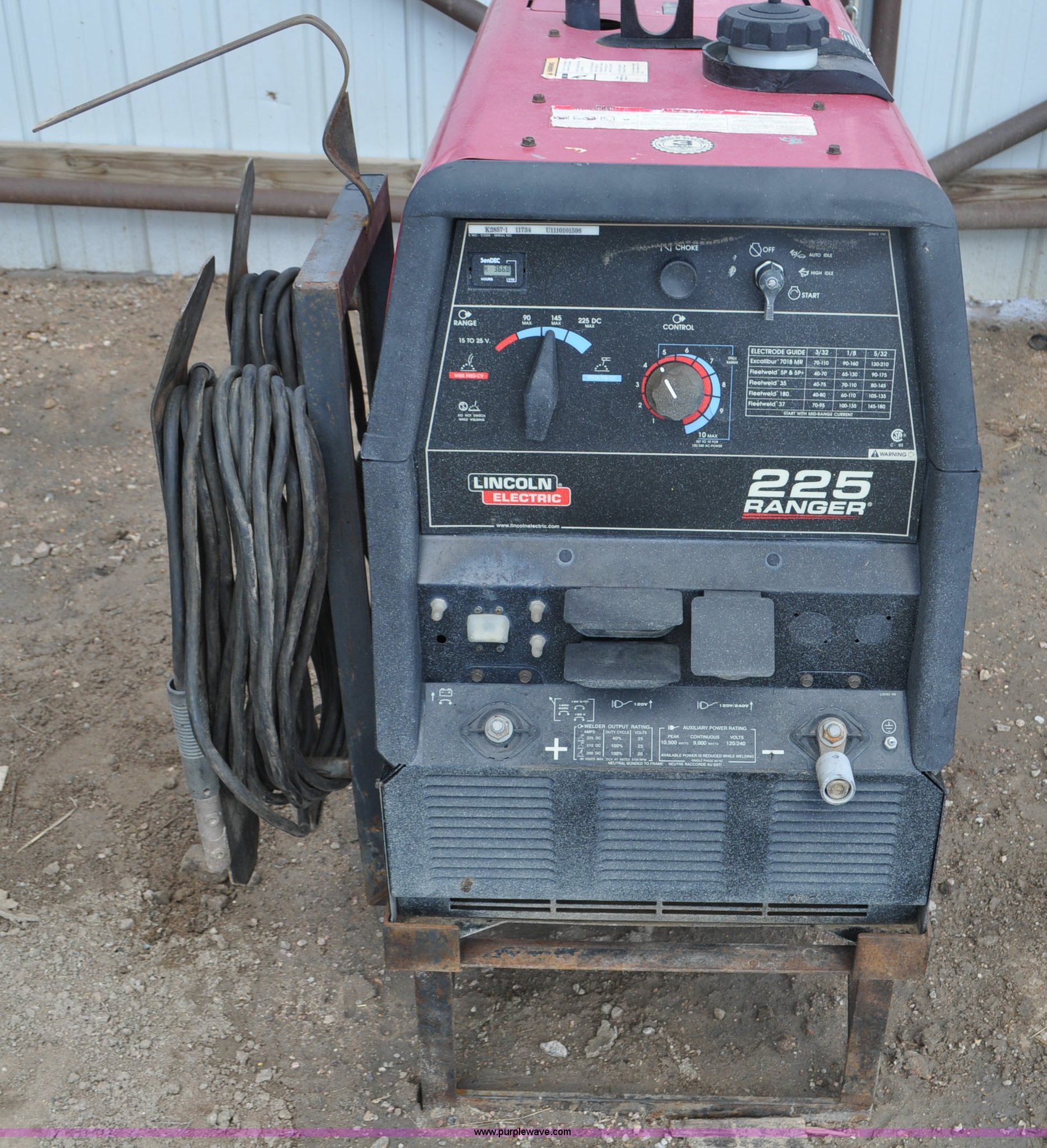 Lincoln Ranger 225 welder/generator in Kersey, CO Item F2400 sold