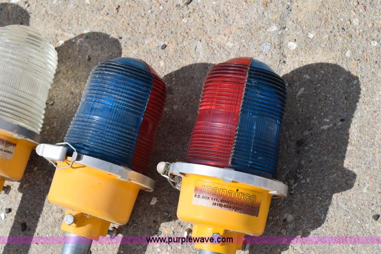 image for item BA9754 Approximately 36 assorted Manairco runway lights