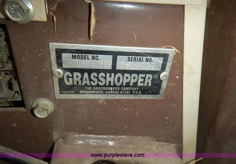 image for item BJ9656 Grasshopper 718K ZTR lawn mower