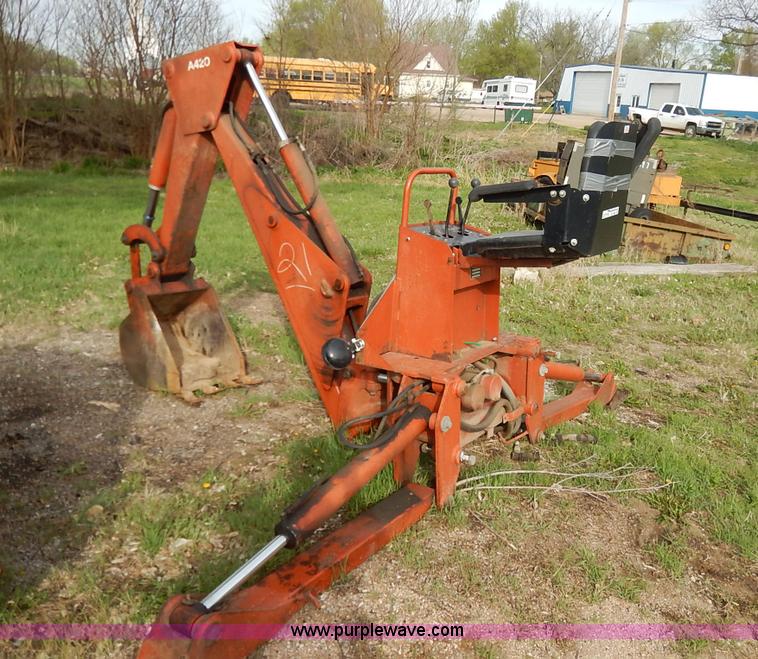Ditch Witch A420 backhoe attachment in Waterville, KS Item BJ9664