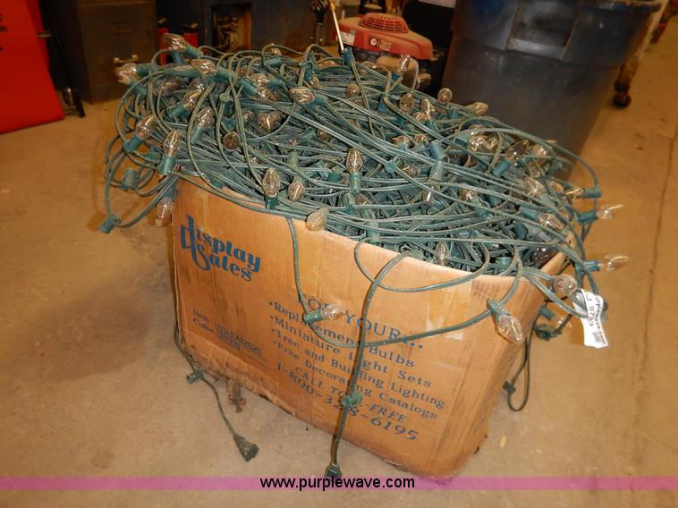 image for item BJ9733 Assorted Christmas light strands