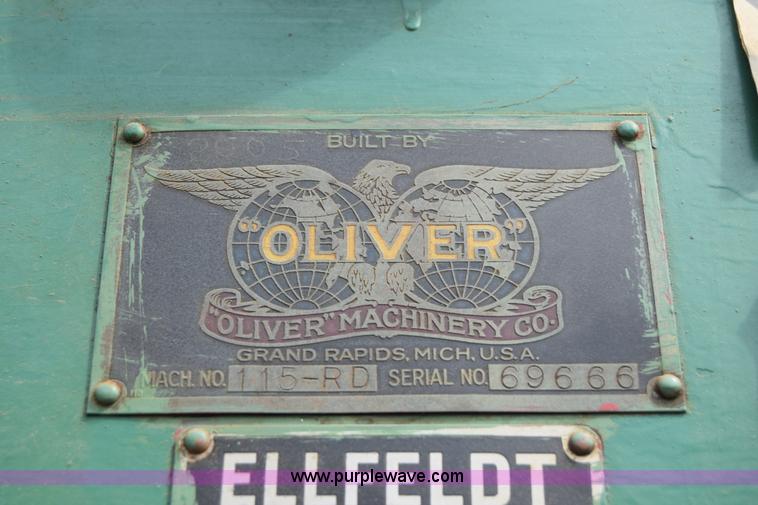 image for item BM9221 Oliver 38" band saw