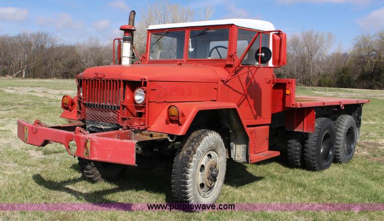 image for item F7630 1968 Jeep Kaiser flatbed truck