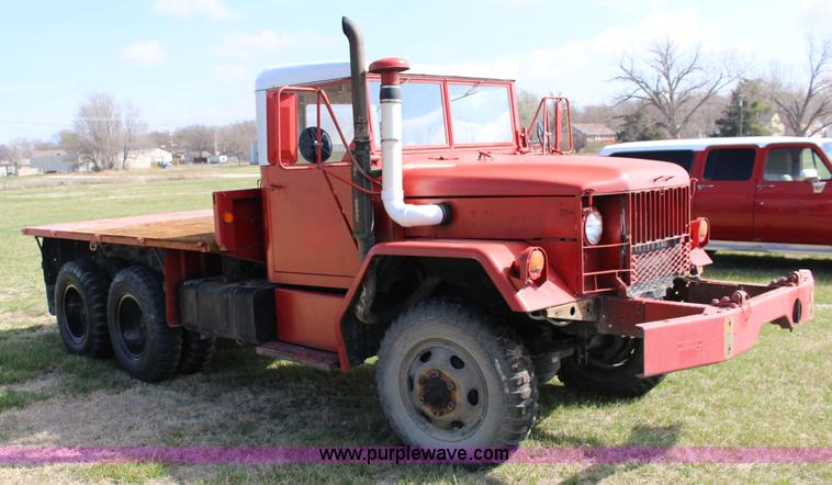 image for item F7630 1968 Jeep Kaiser flatbed truck