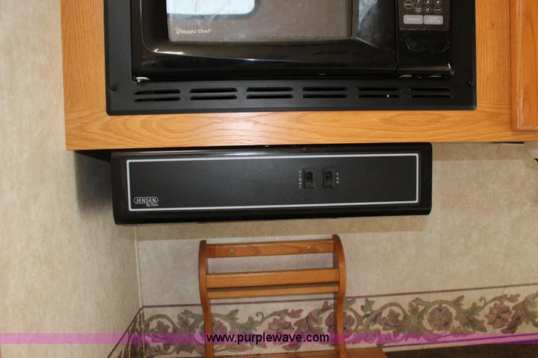 image for item F7633 2005 All American Sport fifth wheel toy hauler camper