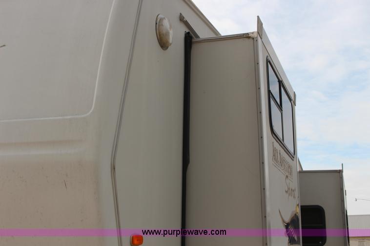 image for item F7633 2005 All American Sport fifth wheel toy hauler camper