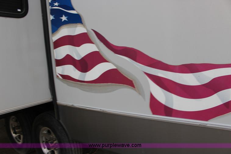 image for item F7633 2005 All American Sport fifth wheel toy hauler camper