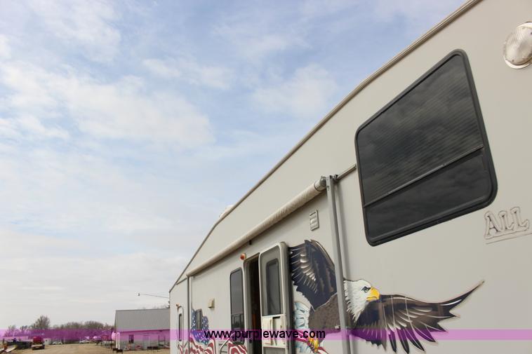 image for item F7633 2005 All American Sport fifth wheel toy hauler camper