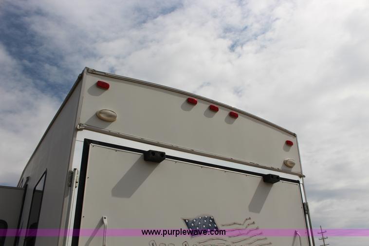 image for item F7633 2005 All American Sport fifth wheel toy hauler camper