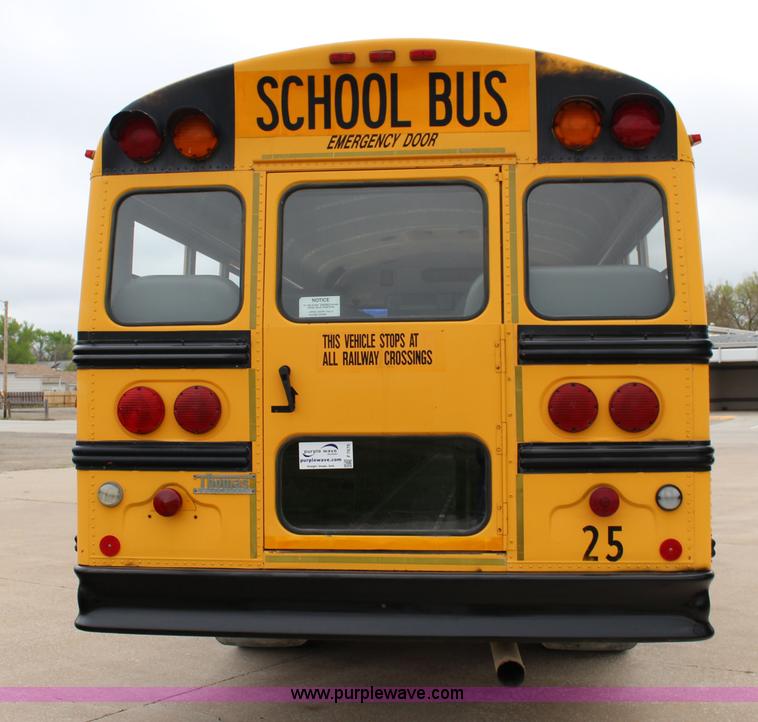 image for item F7676 1995 Ford school bus