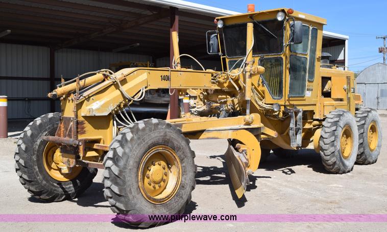 image for item H5196 1991 Caterpillar 140G motor grader