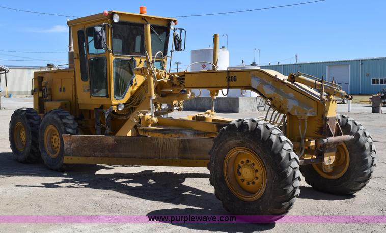 image for item H5196 1991 Caterpillar 140G motor grader