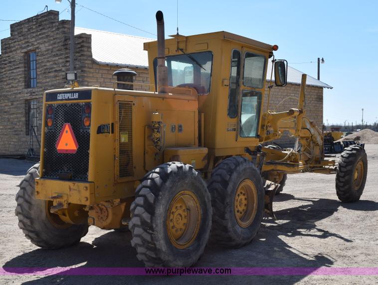 image for item H5196 1991 Caterpillar 140G motor grader