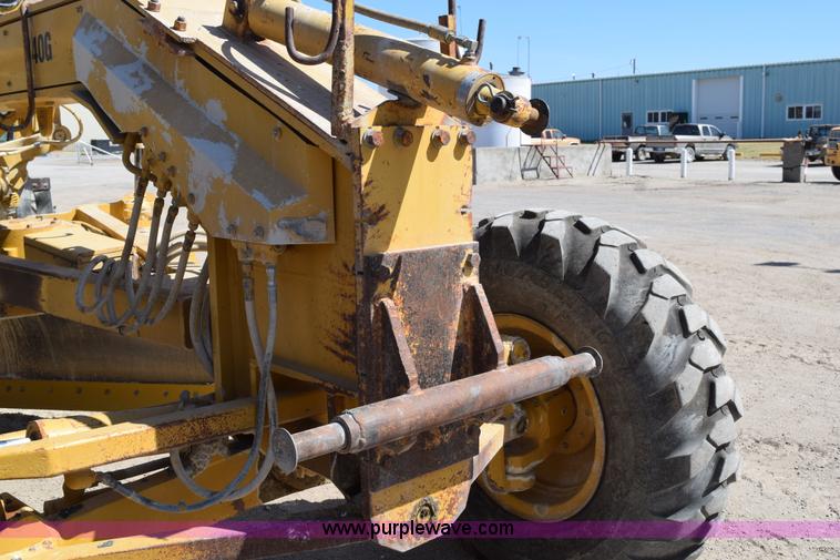 image for item H5196 1991 Caterpillar 140G motor grader