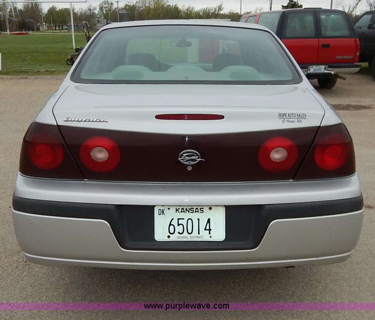 image for item J4000 2002 Chevrolet Impala