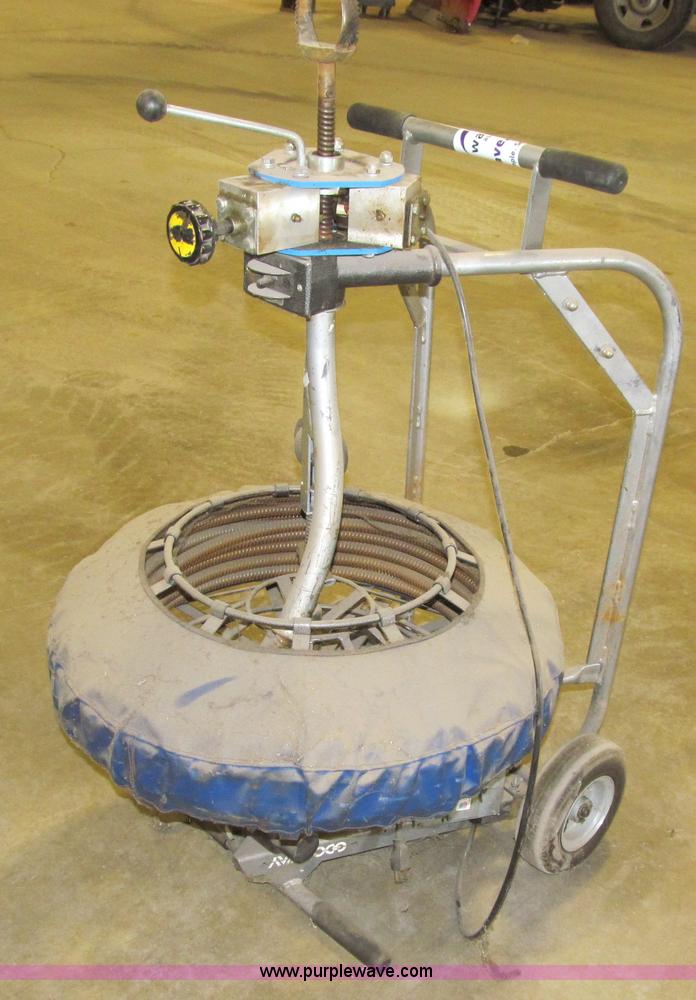 Goodway M81 sewer snake machine Item K5549 selling at SOLD! May 5
