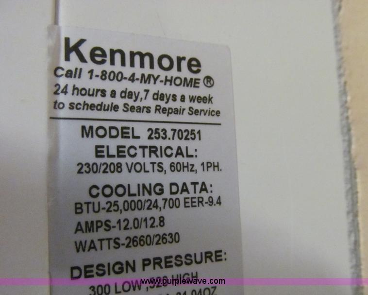 image for item K5553 (2) Kenmore 253-70251 air conditioners