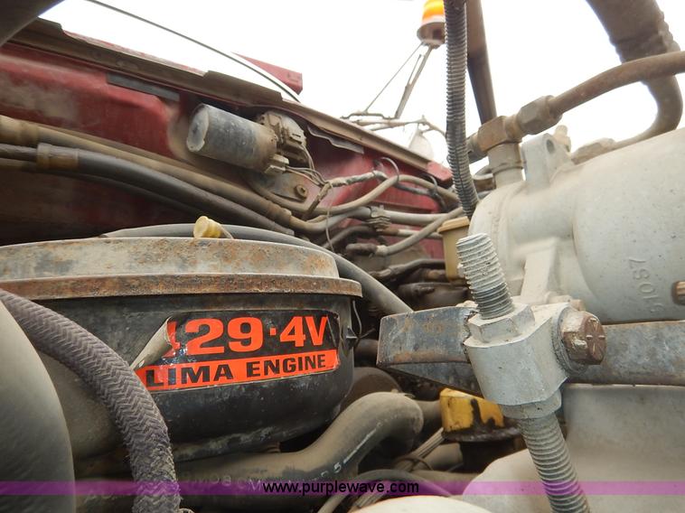 image for item K7378 1990 Ford F700 dump truck