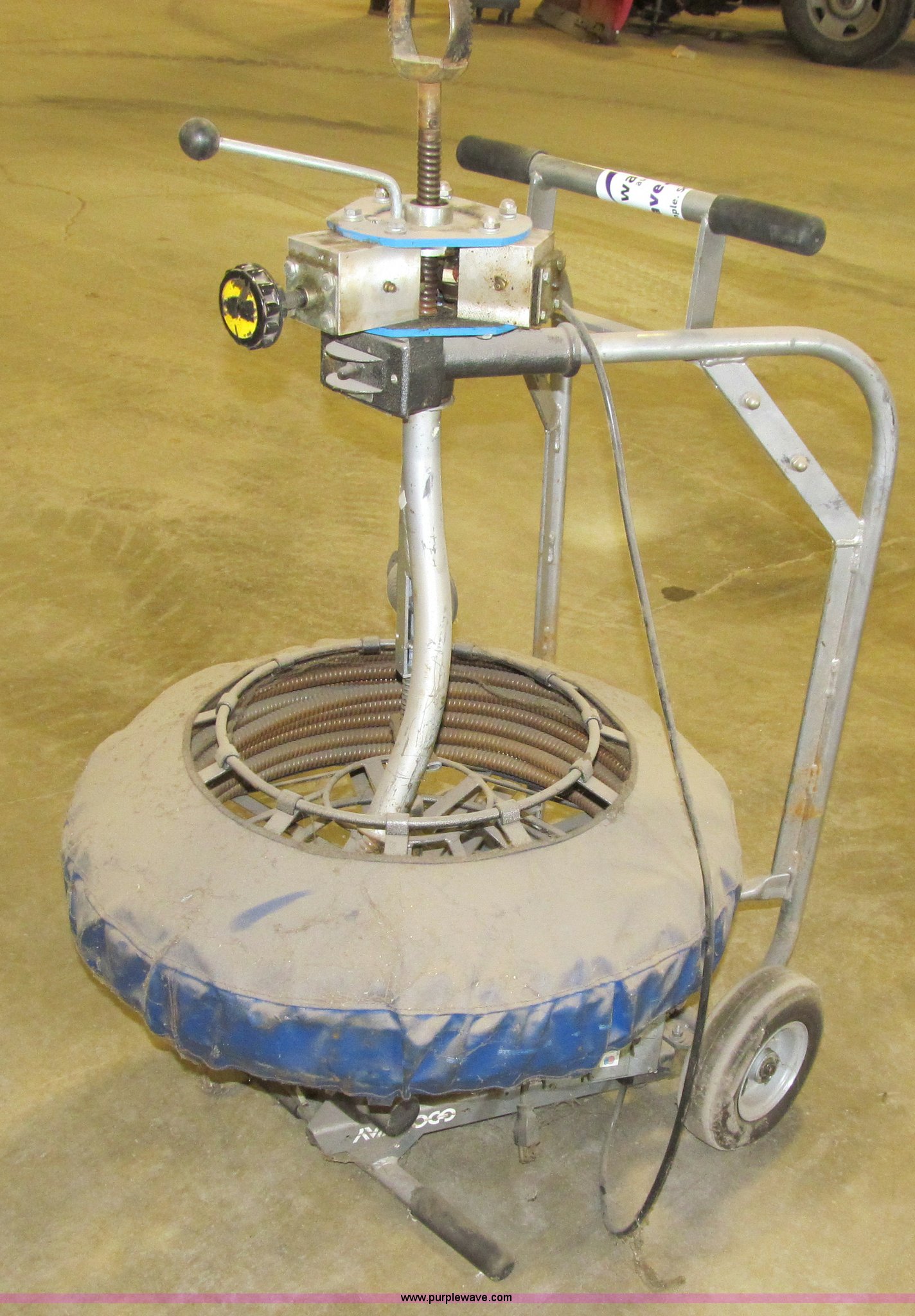 Goodway M81 sewer snake machine in Des Moines, IA Item K5549 sold Purple Wave