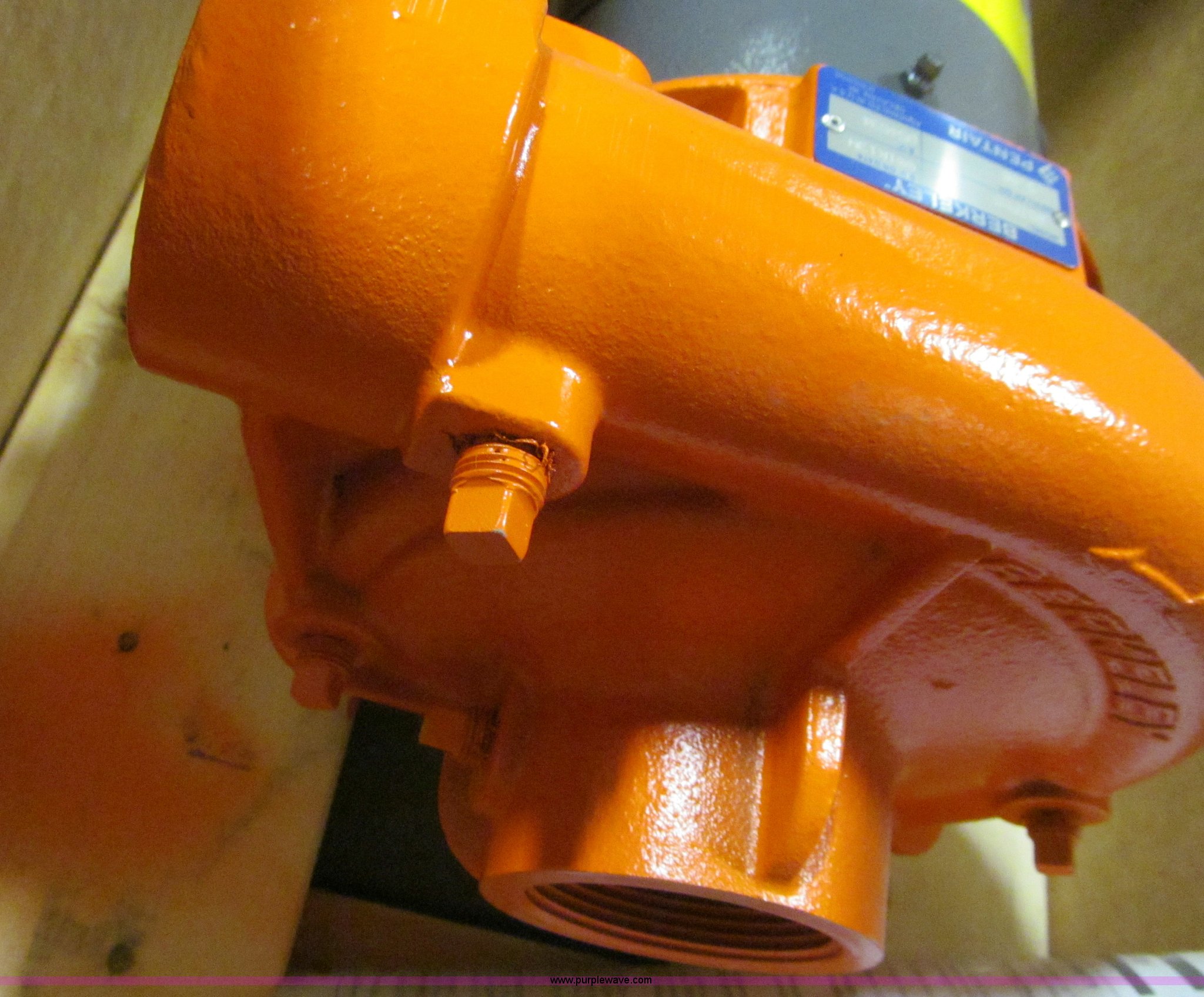 (2) Berkley B2TPMS centrifugal pumps in Des Moines, IA Item K5557 sold Purple Wave