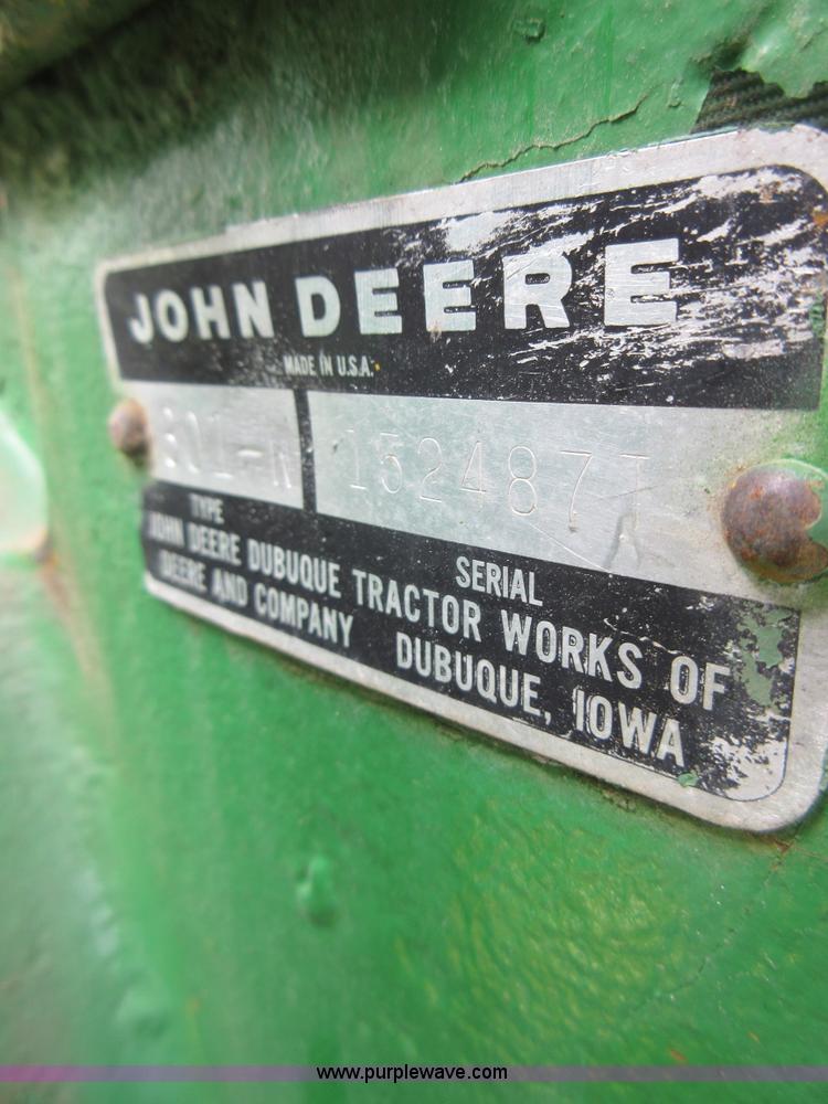 image for item AC9279 John Deere 1530 tractor