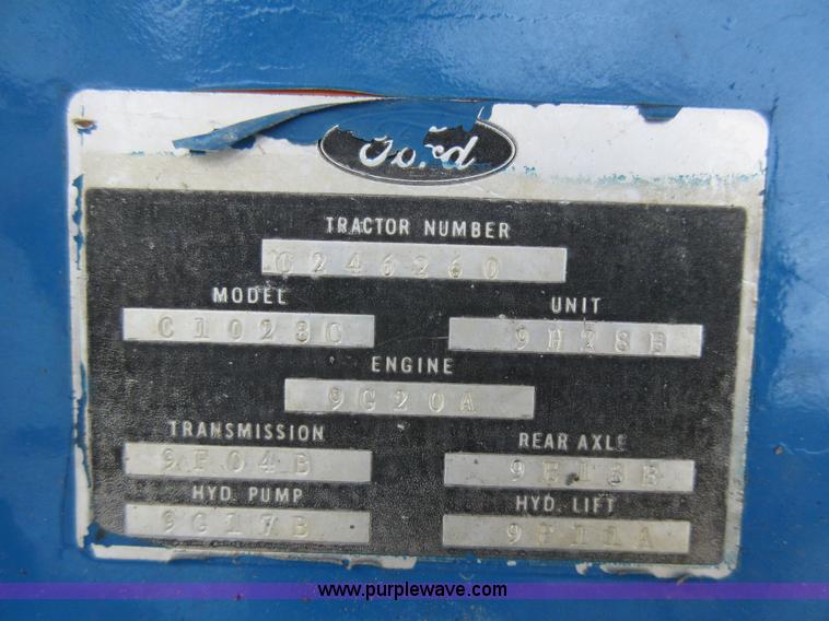 image for item AC9280 Ford 3000 tractor