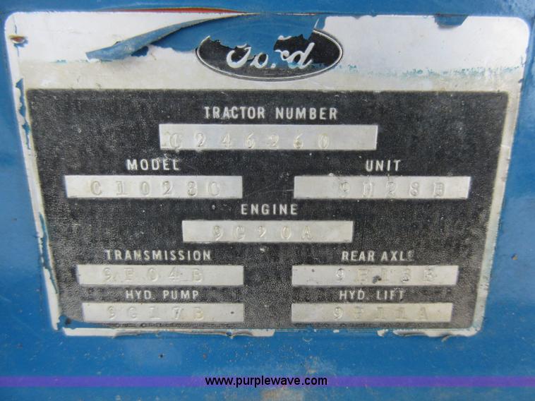 image for item AC9280 Ford 3000 tractor