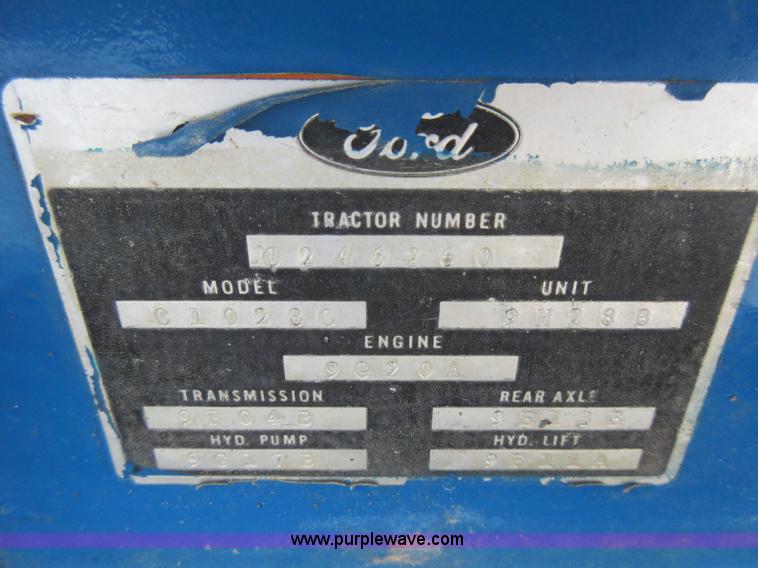image for item AC9280 Ford 3000 tractor
