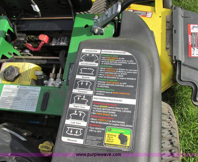 image for item AC9286 John Deere Z-425-54L ZTR lawn mower