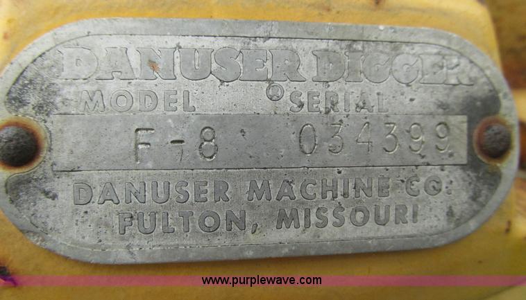 image for item AY9928 Danuser auger