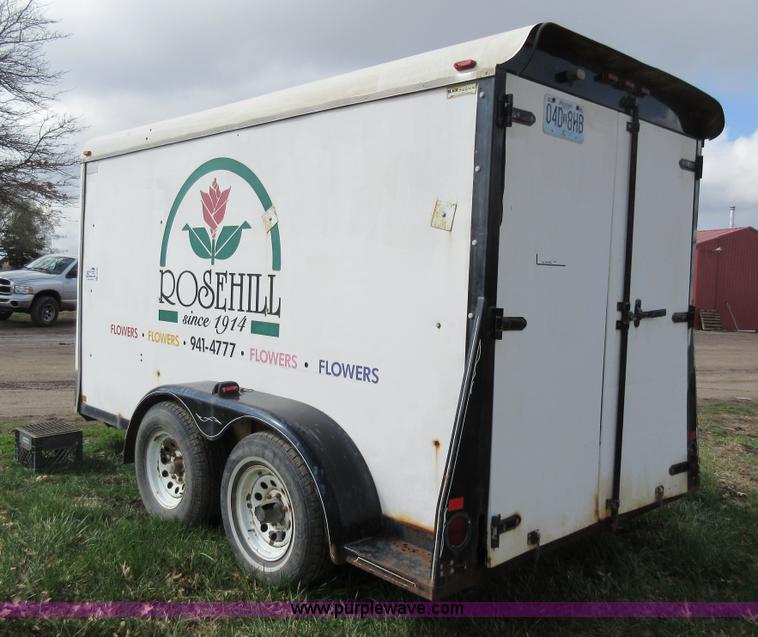 image for item F8456 1999 Blair enclosed trailer