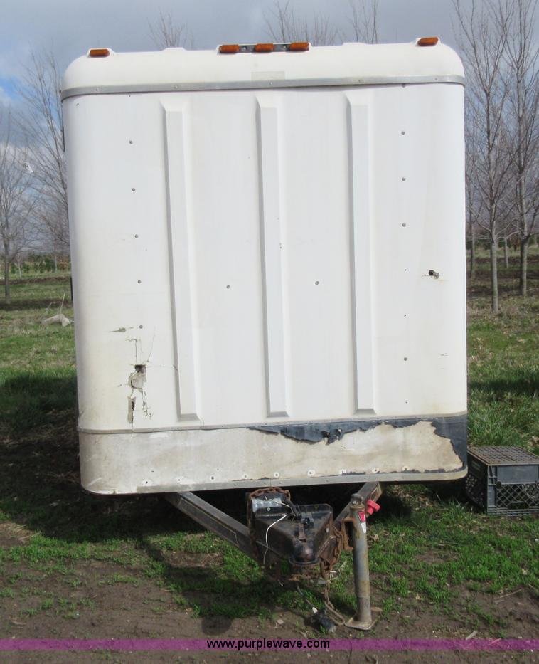 image for item F8456 1999 Blair enclosed trailer