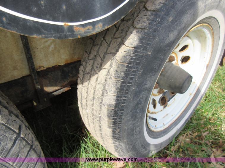 image for item F8456 1999 Blair enclosed trailer