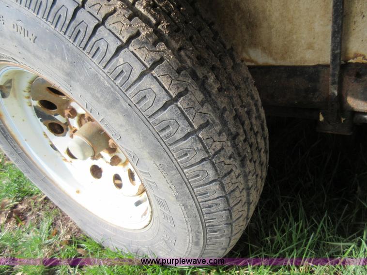 image for item F8456 1999 Blair enclosed trailer