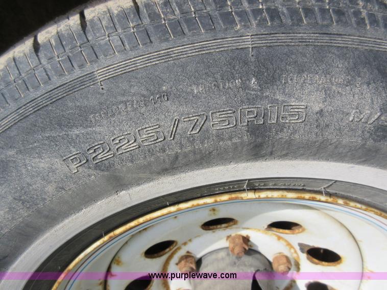 image for item F8456 1999 Blair enclosed trailer